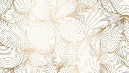 Stunning Abstract Seamless Pattern with Gold Line Texture A Geometric Vibration on a White Canvas, Perfect for Minimalist Designs or Artistic Compositions.