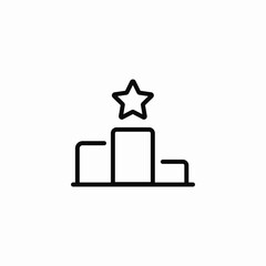 winning spots icon sign vector