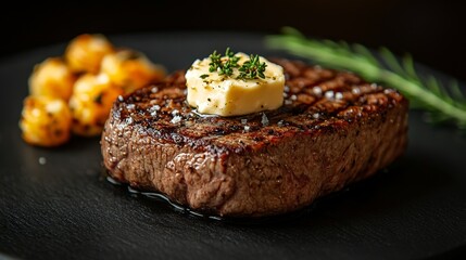 Mouthwatering Grilled Steak with Flavorful Char and Rich Seasoning