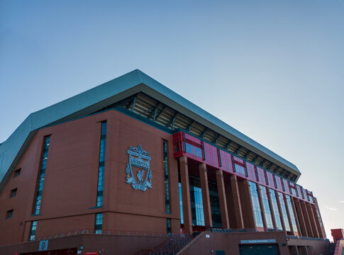 Anfield is the home of Liverpool Football Club in UK