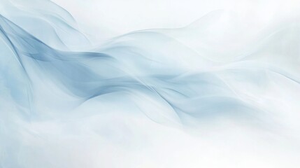 Delicate Blue Flowing Abstract Background Design
