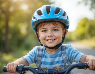 child on bike