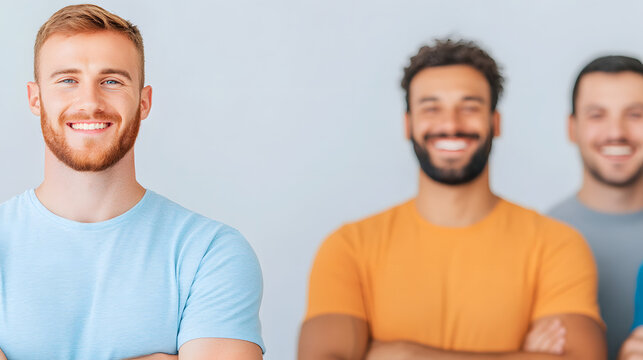 Close-up headshots of diverse multiracial individuals, showcasing a variety of facial expressions and emotions, promoting inclusivity and diversity.
