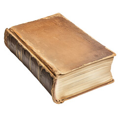Obraz premium Antique Book Isolated on a white transparent background