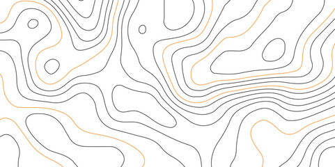 Topographic map background geographic line map with seamless ornament design.Topographic map patterns, topography line map. Vintage outdoors style.	
