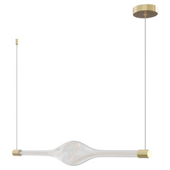 interior light- Elegant Lighting Fixture Against white Background	
