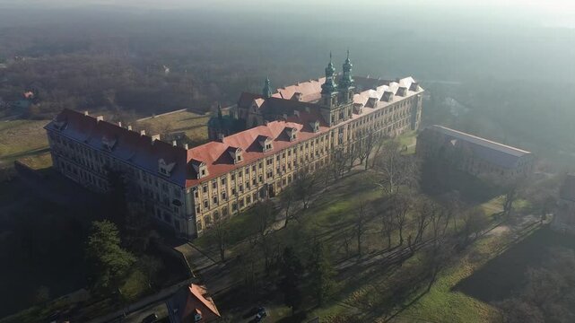 Historic Cistercian Abbey in Lubiąż, Lower Silesia