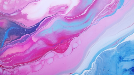 pastel pink blue purple acrylic paint swirls abstract fluid art marbling wide banner