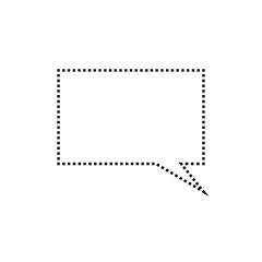 comic speech bubbles set