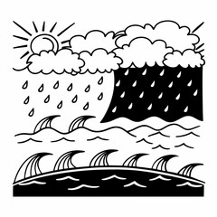 illustration of beer bottle and glass