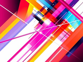 Vibrant Abstract Background Patterns for Design