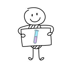 hand drawn science and chemistry