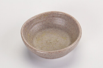 Empty gravy pot for sauce