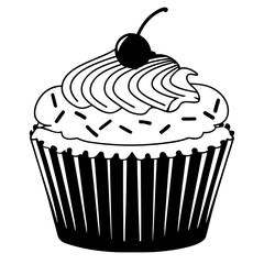 cupcake illustration