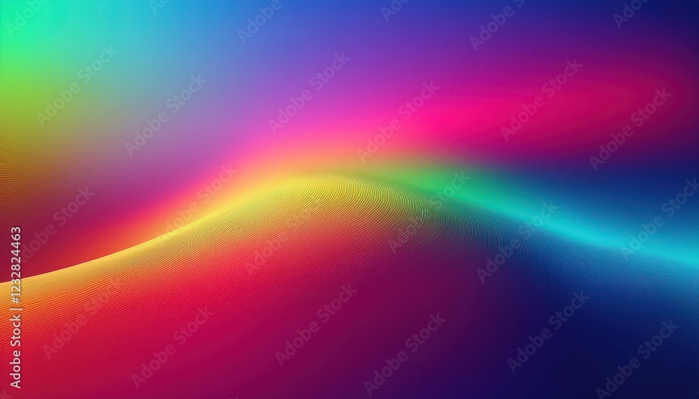 Poster vibrant and striking abstraction a spectacular hyperrealistic masterpiece in a kaleidoscope of color