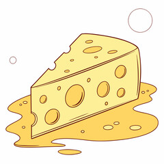 piece of cheese