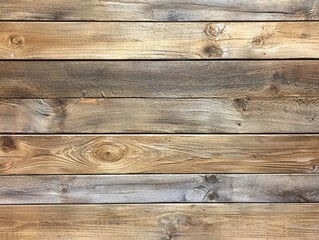 Obraz premium Horizontal Weathered Wooden Planks Background Texture