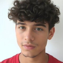 Un joven misterioso, con una melena rizada y unos ojos irresistibles.