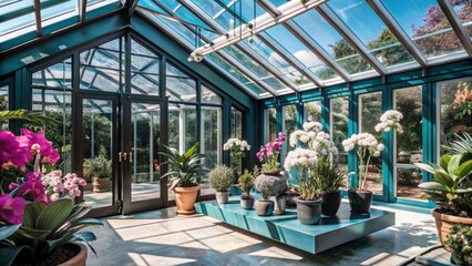 Transforming urban spaces luxury glasshouse retreat bright and airy oasis innovative architectural design