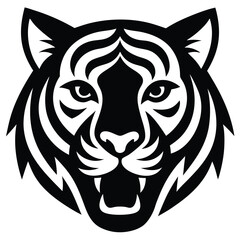 The Power of Tiger Head Icons Bold and Fierce Designs.
