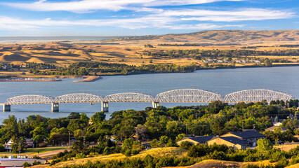 The Chamberlain Rail Bridge is a railroad bridge located the state of South Dakota which crosses the Missouri River.