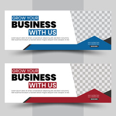facebook cover banner webinar facebook cover banner online digital marketing business social media post design