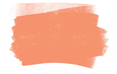 raster illustration orange paint spot on white background, free for text, festival of colors, packaging, stories, website, for girls, girl, web design