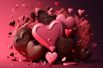 Valentine's day chocolates