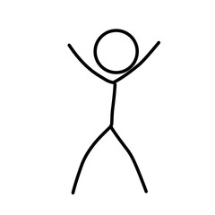 stick figures people vecktor