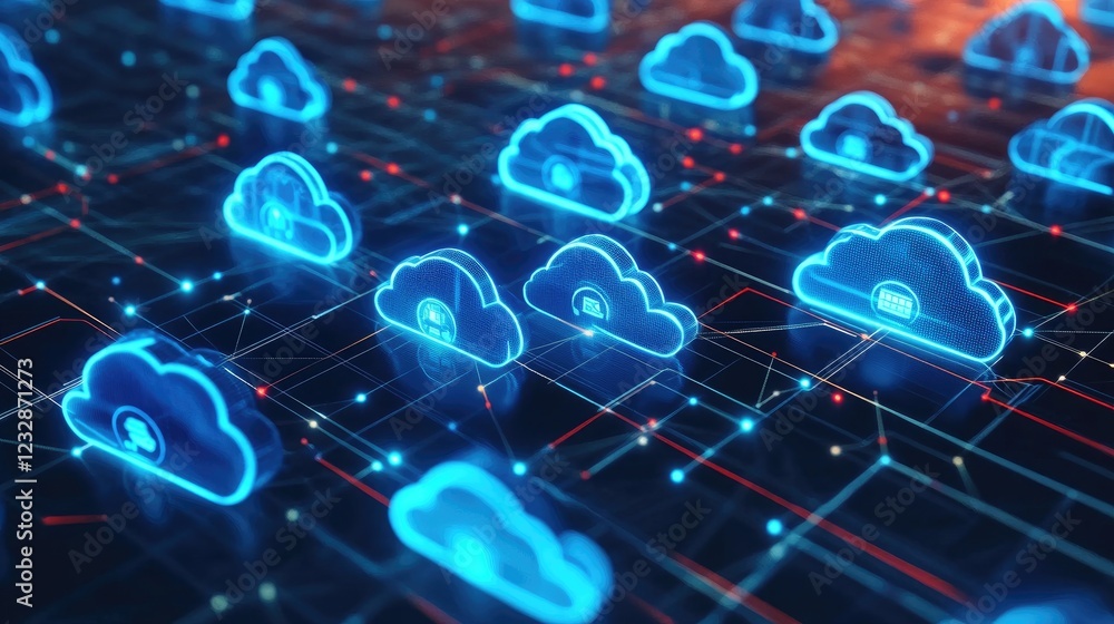 Poster Networked Cloud Computing Data Storage System