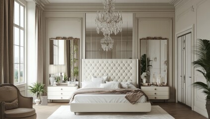 Elegant Master Bedroom Interior Design