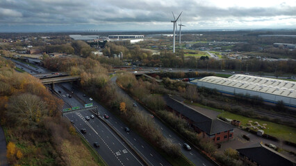 Wind turbines near Derby © Андрей Нелупов