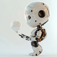 ChatGPT engaging on a transparent backdrop