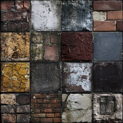 Textured background of man-made surfaces urban environment detail-focused photography artistic...