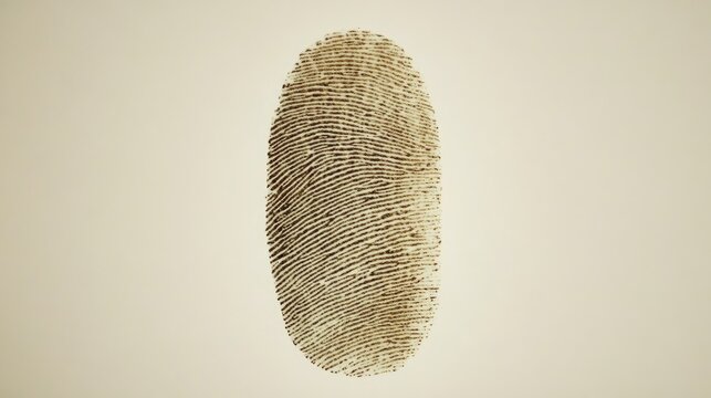 A Detailed Fingerprint Image Showing Ridges and Valleys