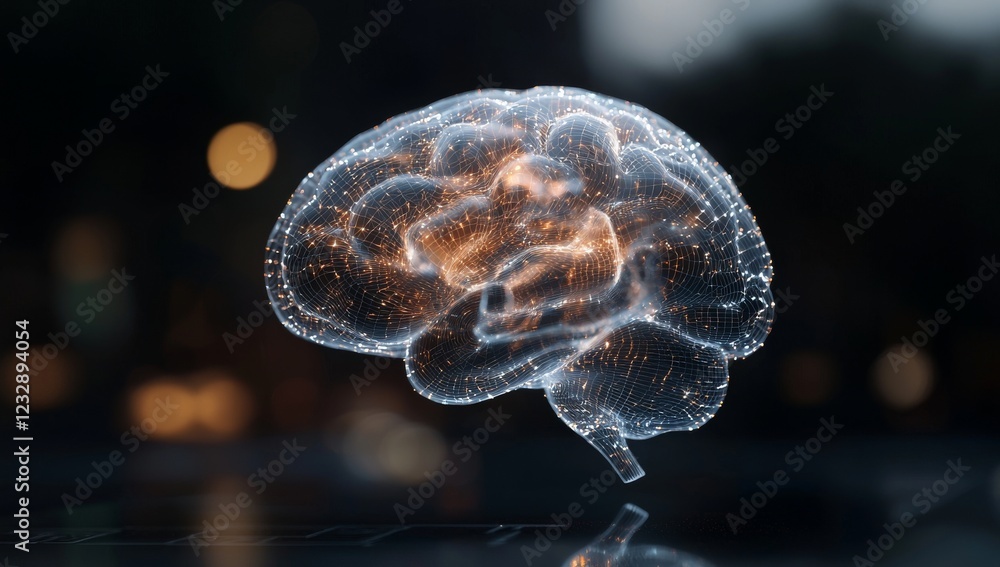 Poster machine learning, fog calculations, stock, ai, deep learning, blockchain, and neural networks form a