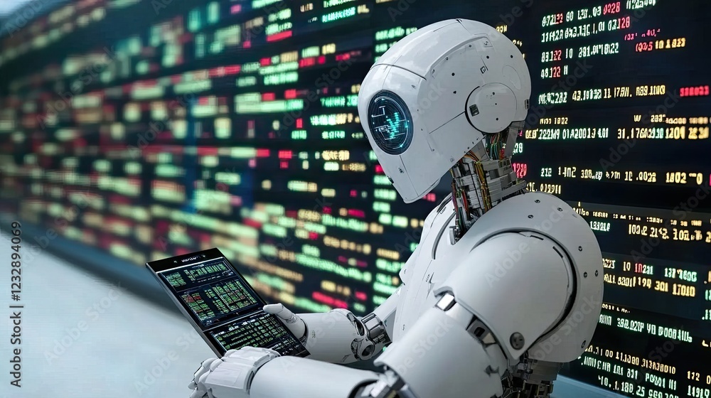 Poster Advanced Robot Analyzes Complex Data Streams