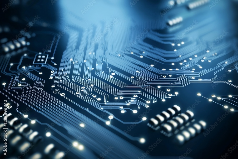 Poster a generative ai-powered design of an abstract circuit in cyberspace