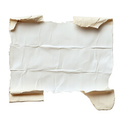 Obraz premium Tape paper strip old sticker adhesive duct torn scotch texture. Sticky tape paper strip white background yellow label cut note piece grunge stick sellotape band isolated scrapbook duck masking glue