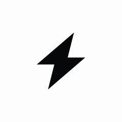 power voltage icon sign vector