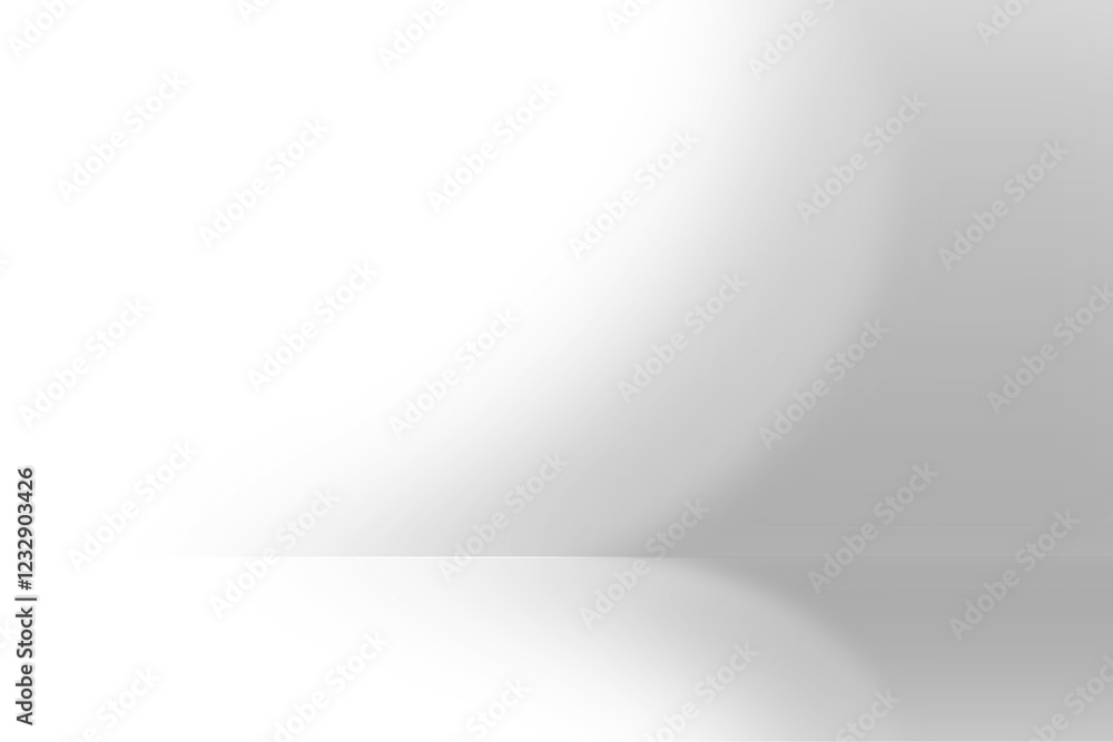 Poster shadow overlay effect. blurred shadow isolated on transparent background. mockup template for modern