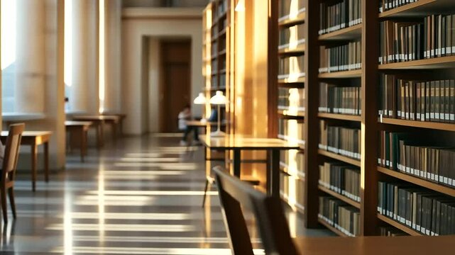 Quiet Reflection in a Library with Seneca's Letters from a Stoic