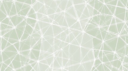 Abstract Geometric Network of Lines and Nodes on Soft Background