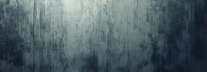 Obraz premium Weathered gray concrete wall surface featuring textured panoramic grunge pattern, emphasizing raw industrial design backdrop