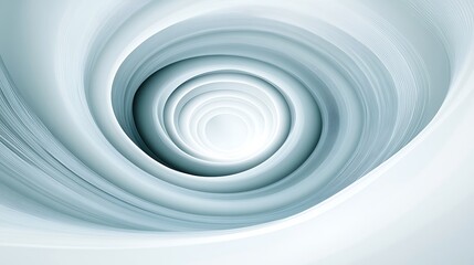 Obraz premium Abstract swirling spiral design in shades of grey
