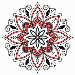 Mandala Design Template

