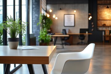 Obraz premium Modern interior of business office room