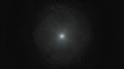 Abstract swirling light tunnel.