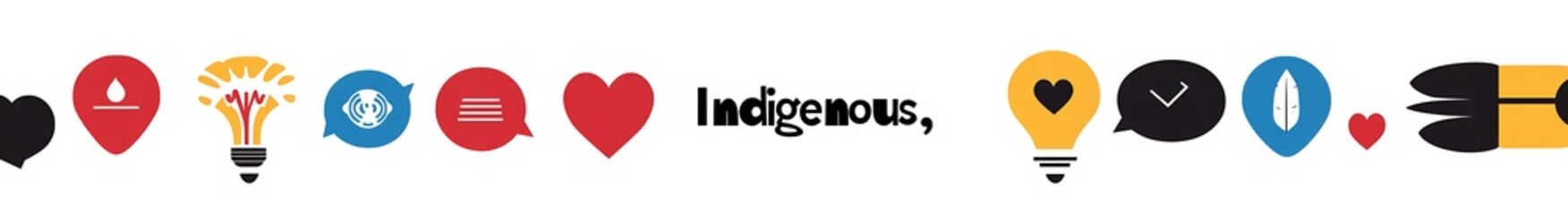 A Vibrant Icon Collection Expressing Indigenous Pride