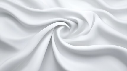 Obraz premium white silk or satin texture background, luxurious fabric abstract, elegant cloth backdrop